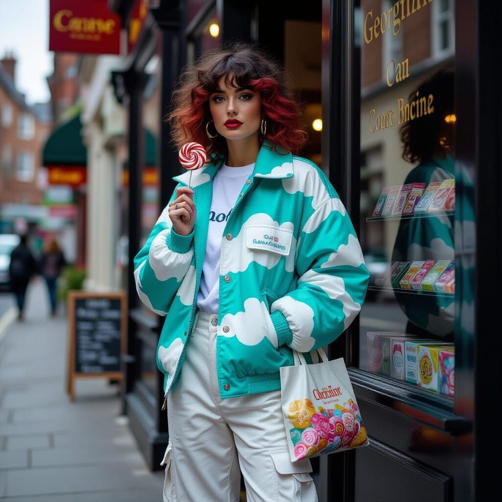 Laurie Adam Portrait in South London Cafe