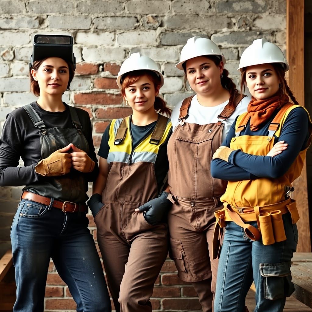 Women in Skilled Trades: Fabricator, Bricklayer, Mechanic, C...