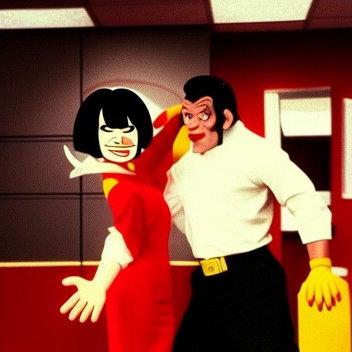 Olive Oyl and Popeye Do the Twist