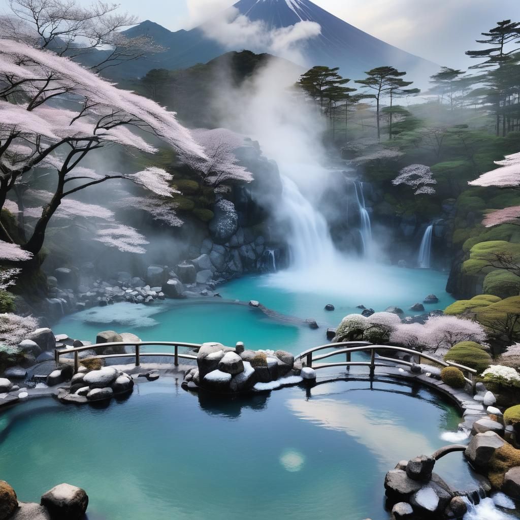 Mount Fuji Hot Springs: Serene Japanese Oasis