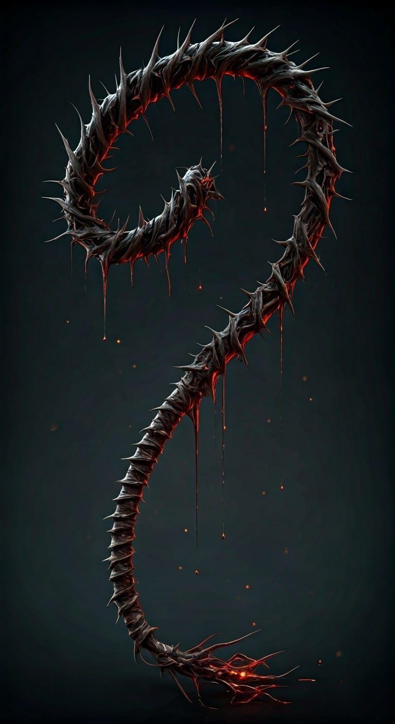 Dark Nature's Twisted Whip in Malachite