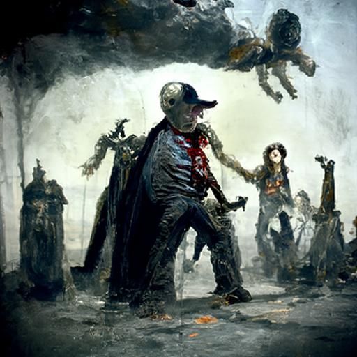 Zombieland: A Horror Illustration