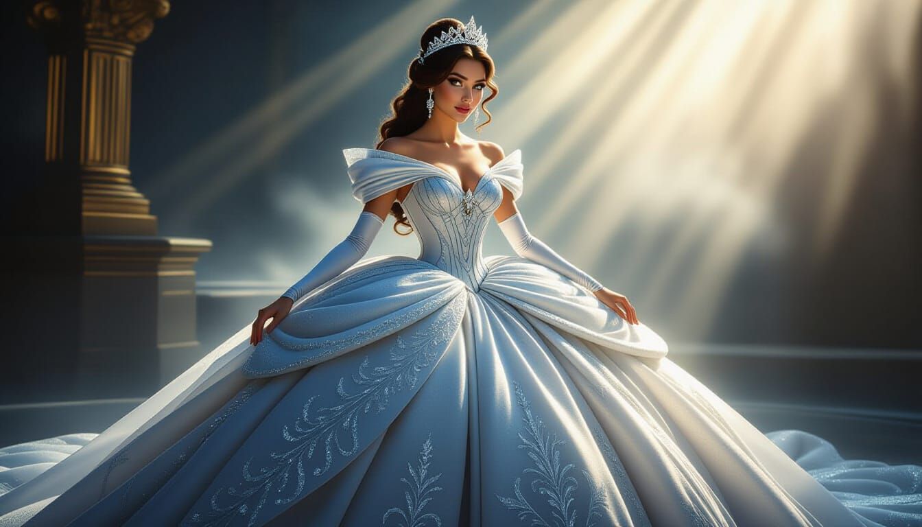 Diamond Disney Princess: Cinematic Digital Art