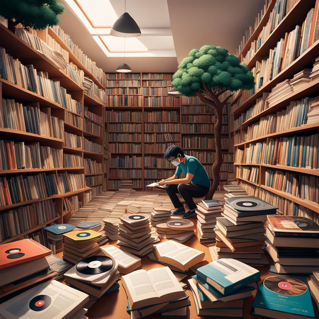 Books as Characters in a Collectibles Hurricane