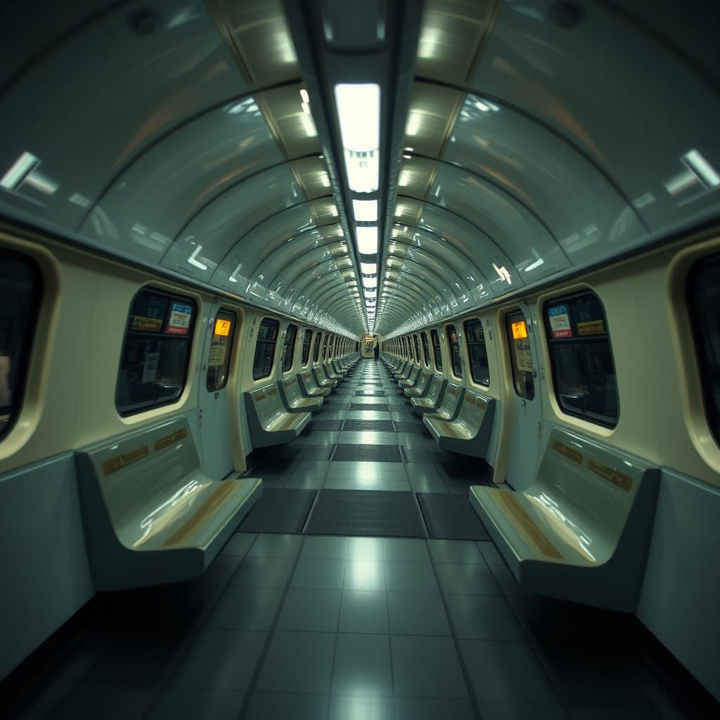 Optimistic Forest Friends Stroll Through a Vibrant Village