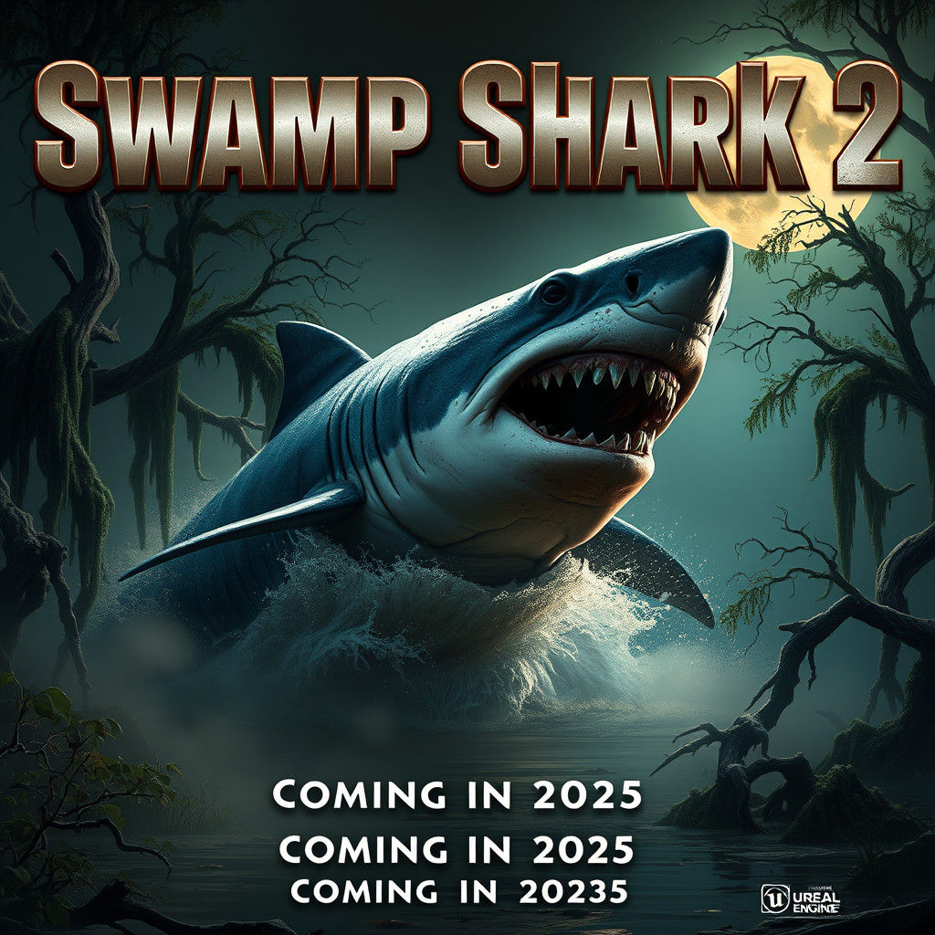 Swamp Shark 2: Mystical Swamp Concept Art