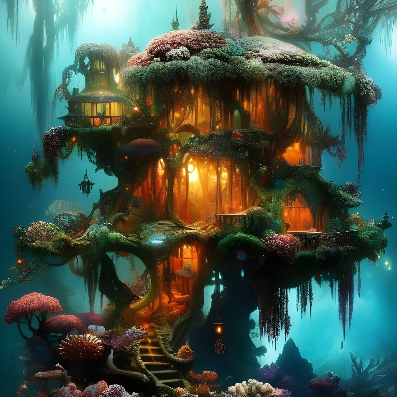 Where they live underwater #3