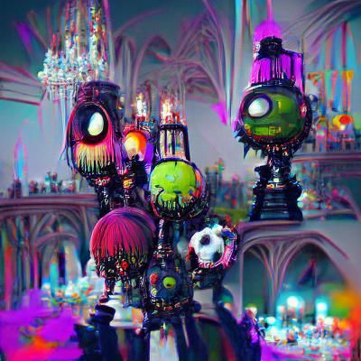 Grunge Gothic Victorian Vampire Ball in Steampunk Style