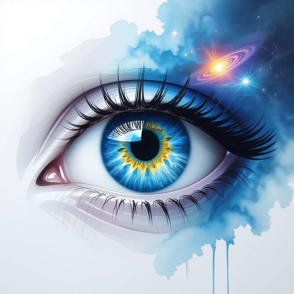 The Eye of the Future: AI Art