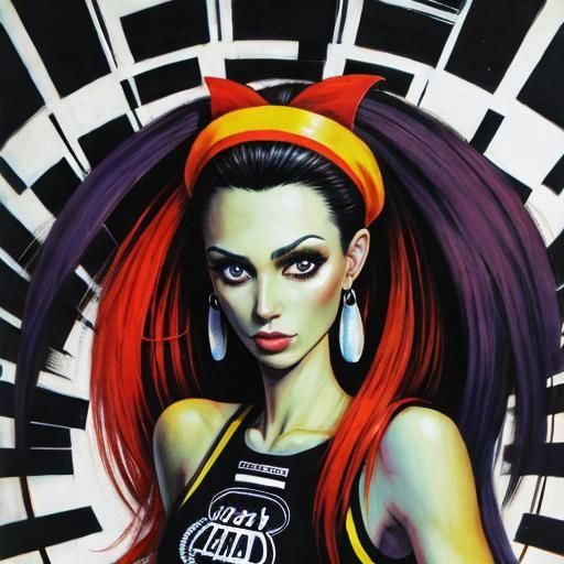 AI Generated Image of BRAT