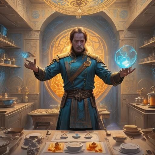 Hooley Sage Spirit Heals Overlook Hotel in Matte Painting