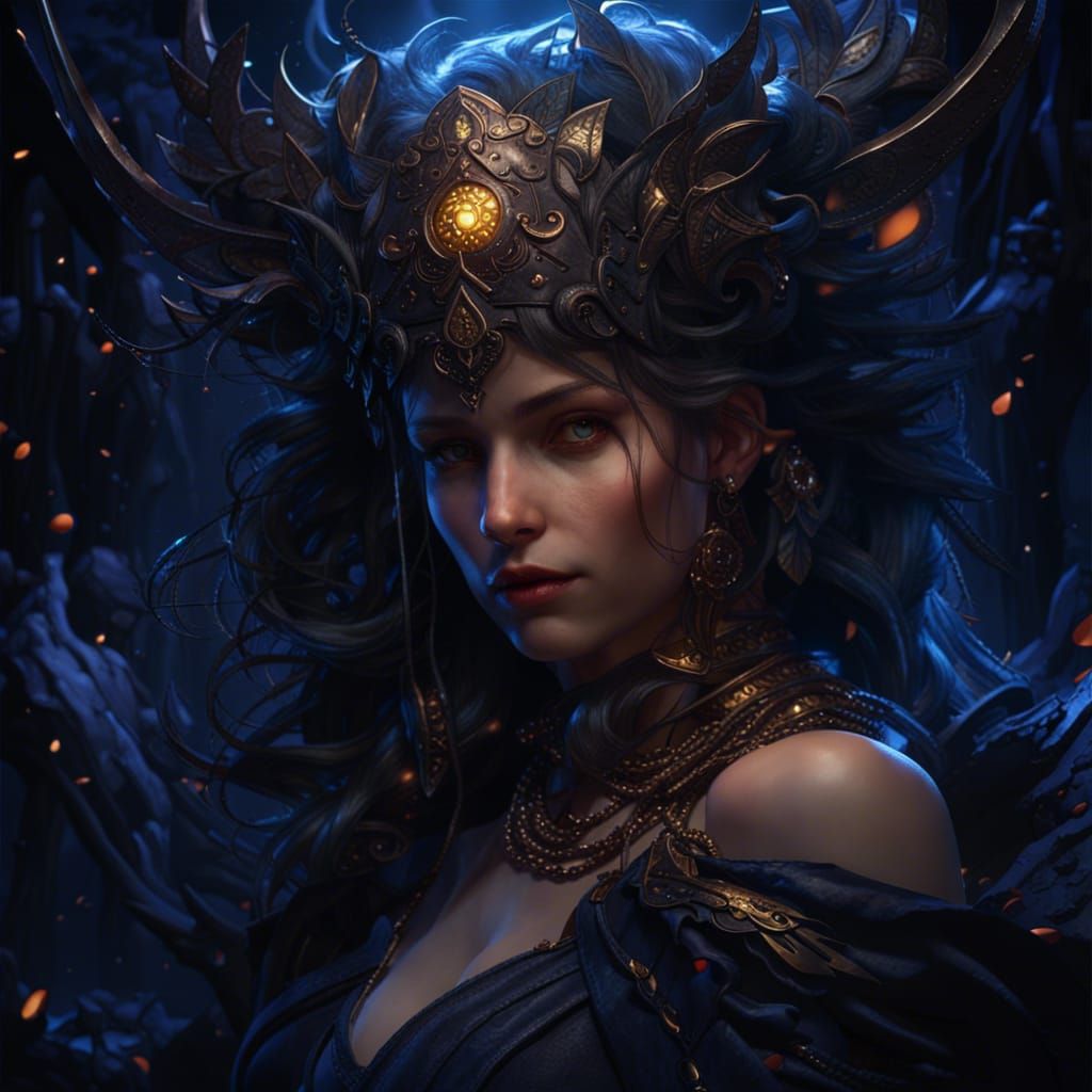 Midnight Knight: Dark Fantasy Concept Art