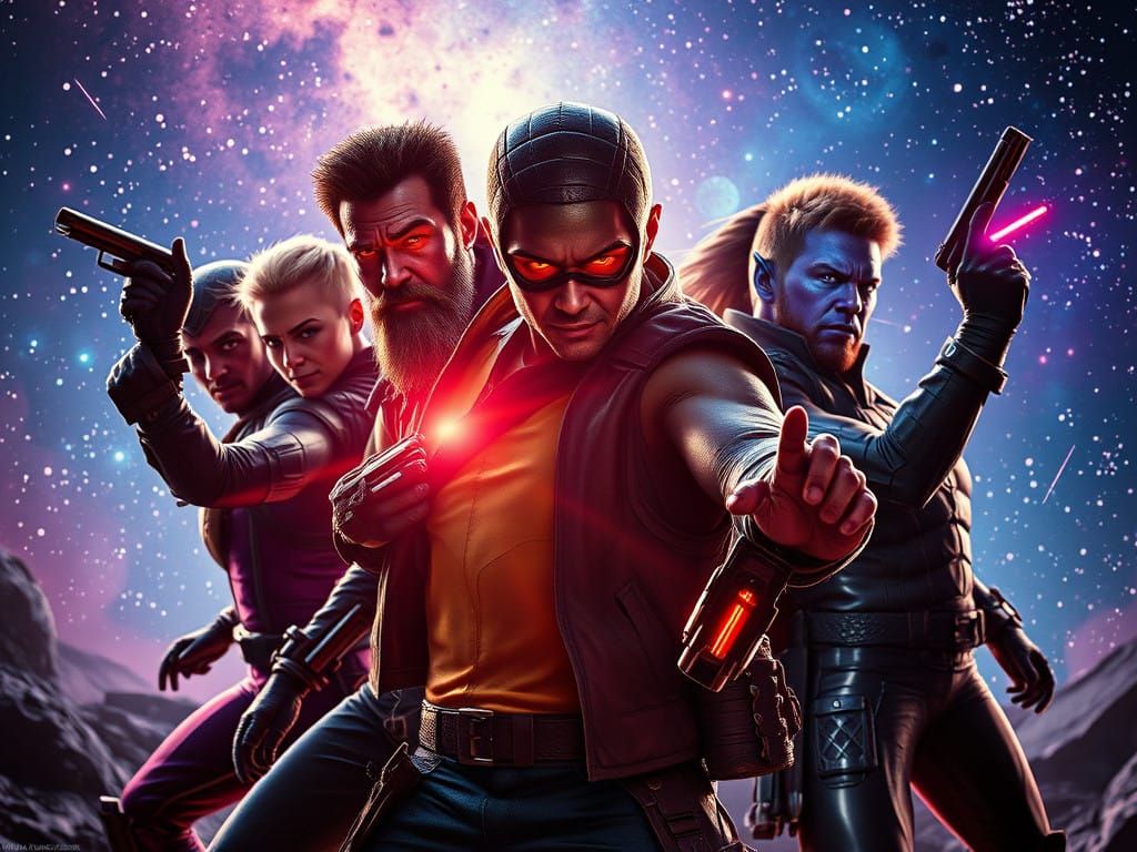 Galactic Heroes in Cinematic Glory