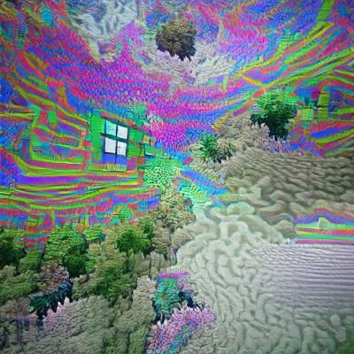Psychedelic Minecraft World