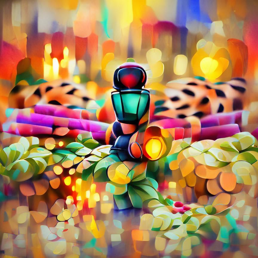 colourful bokeh