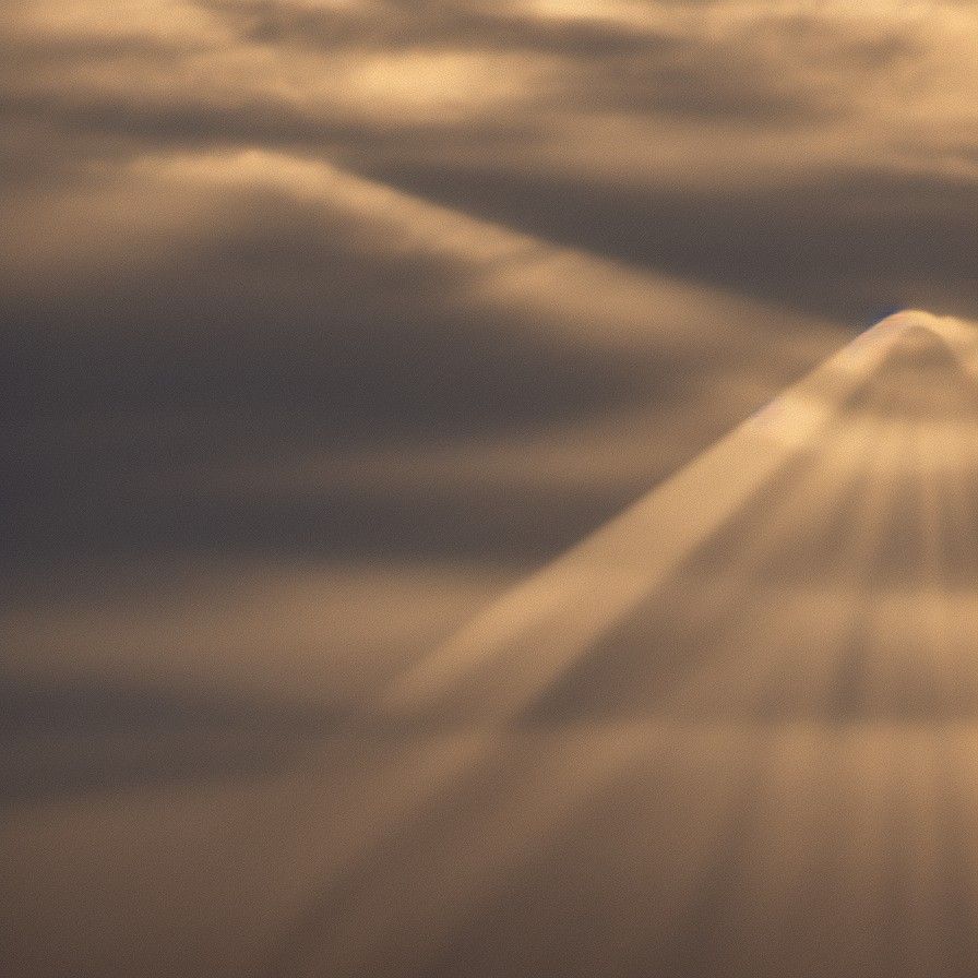 Dune heavenly sunshine beams divine bright soft focus holy i...