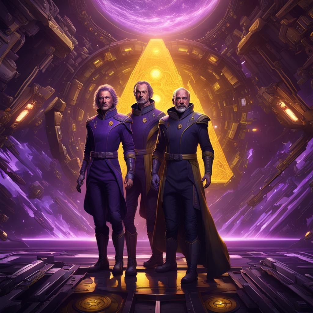 Argoian and Starfleet Commander: Dark Fantasy Concept Art