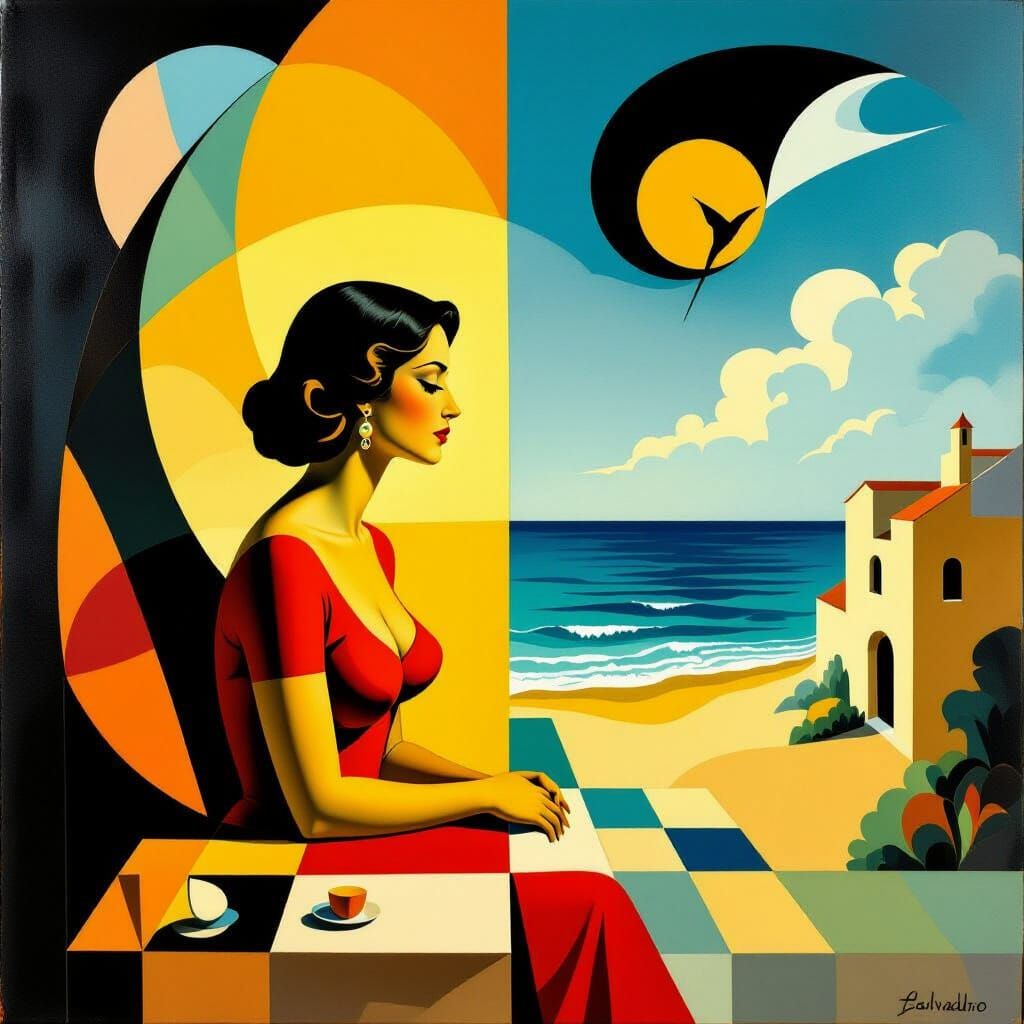 Surreal Everyday Life with Warm Contrasts