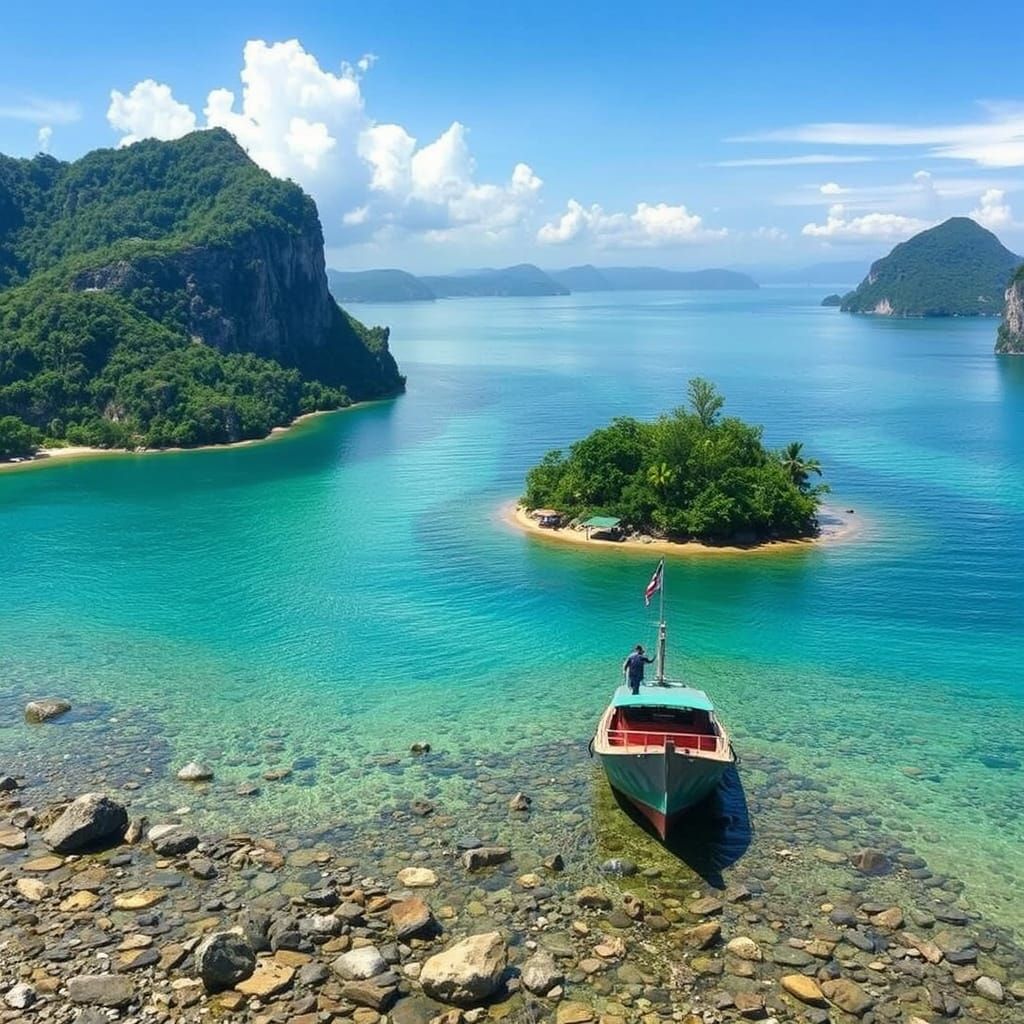 Islands in the stream
That is what we are
No one in between
...