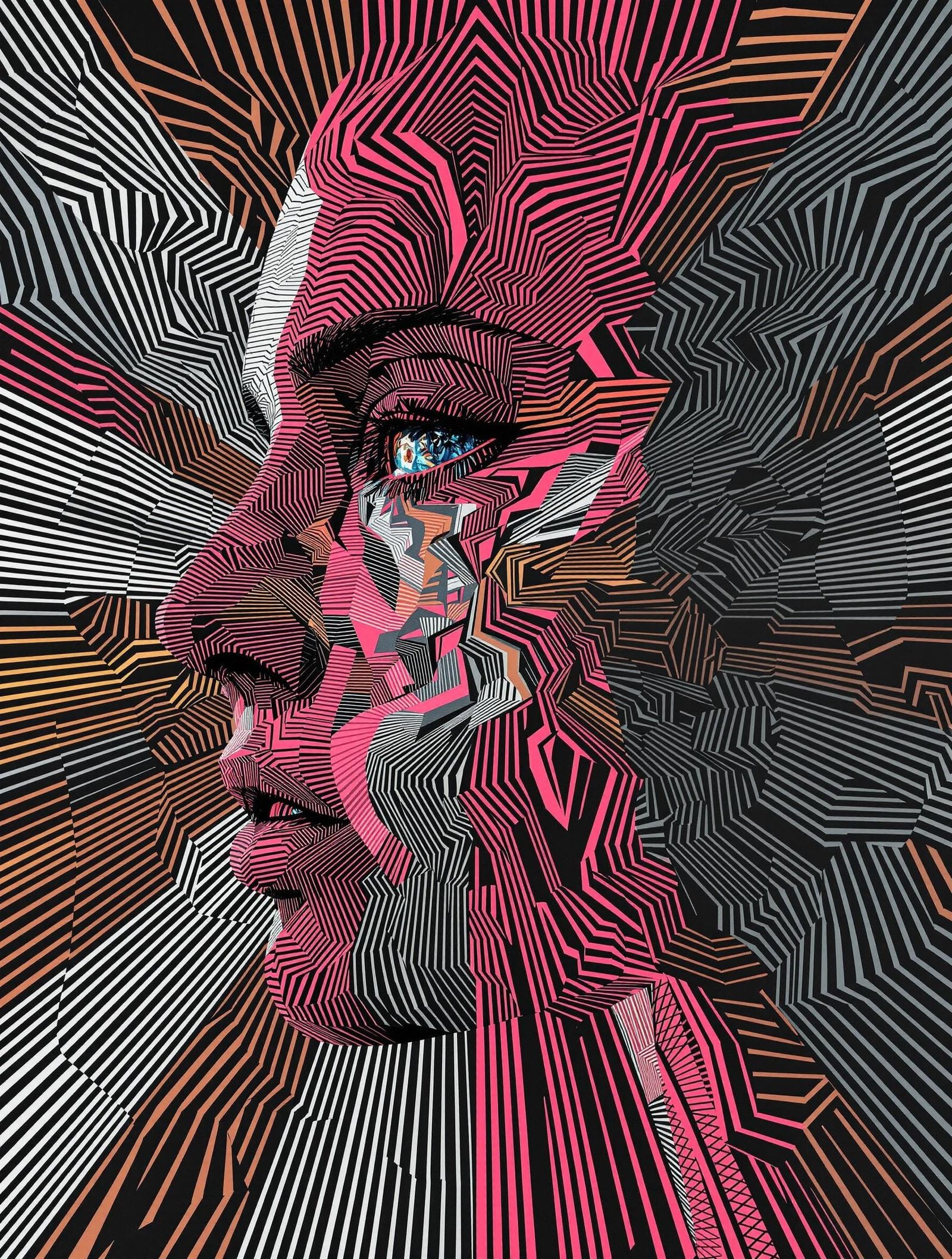 Automotive Consciousness in Geometric Tessellations