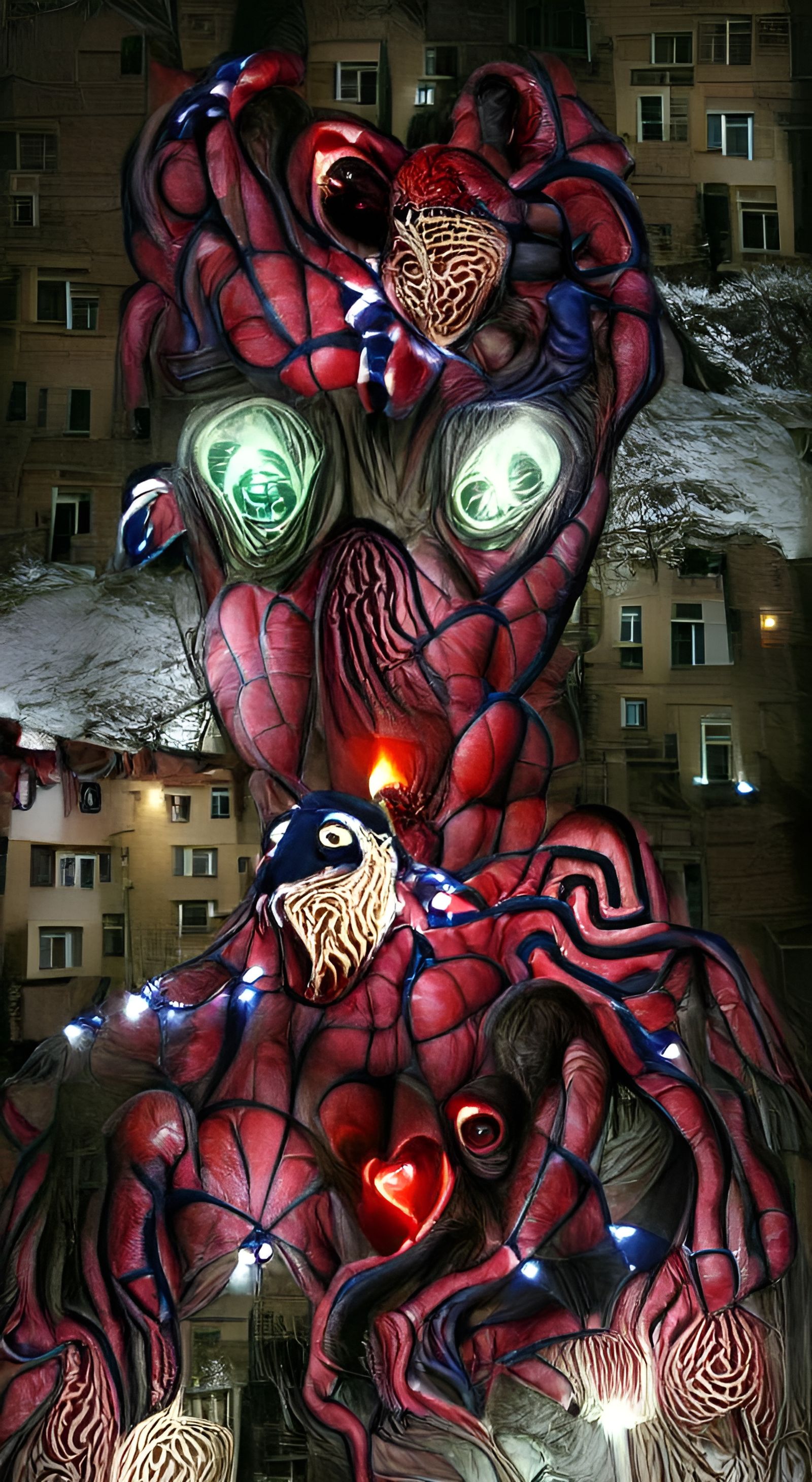 Lovecraftian Spiderman: A Terrifying Fusion
