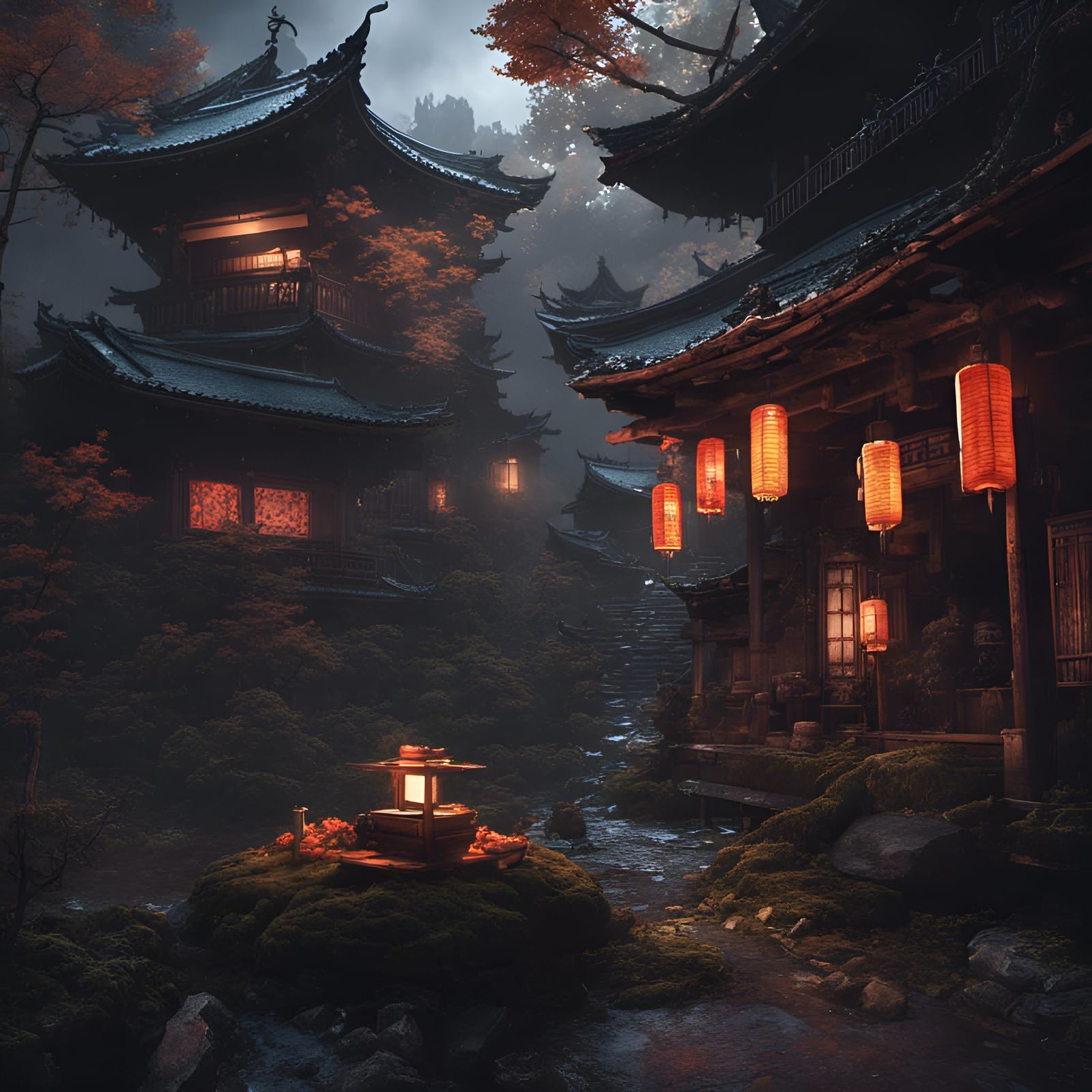 Kyoto's Hungry Ghosts: A Dark Fantasy Masterpiece