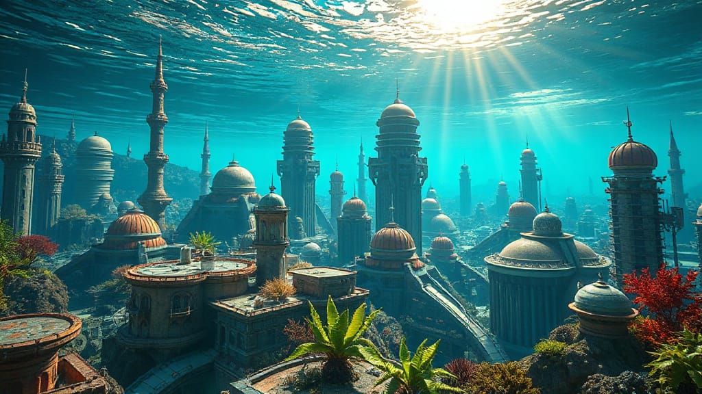 Underwater City of the Future: A Sci-Fi Metropolis