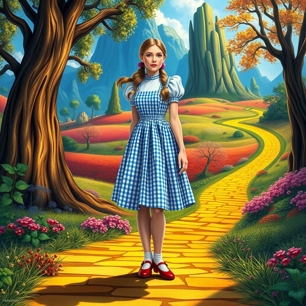 Dorothy in Whimsical Wonderland