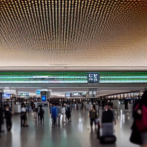 Tokyo Airport: Professional Photography with Bokeh