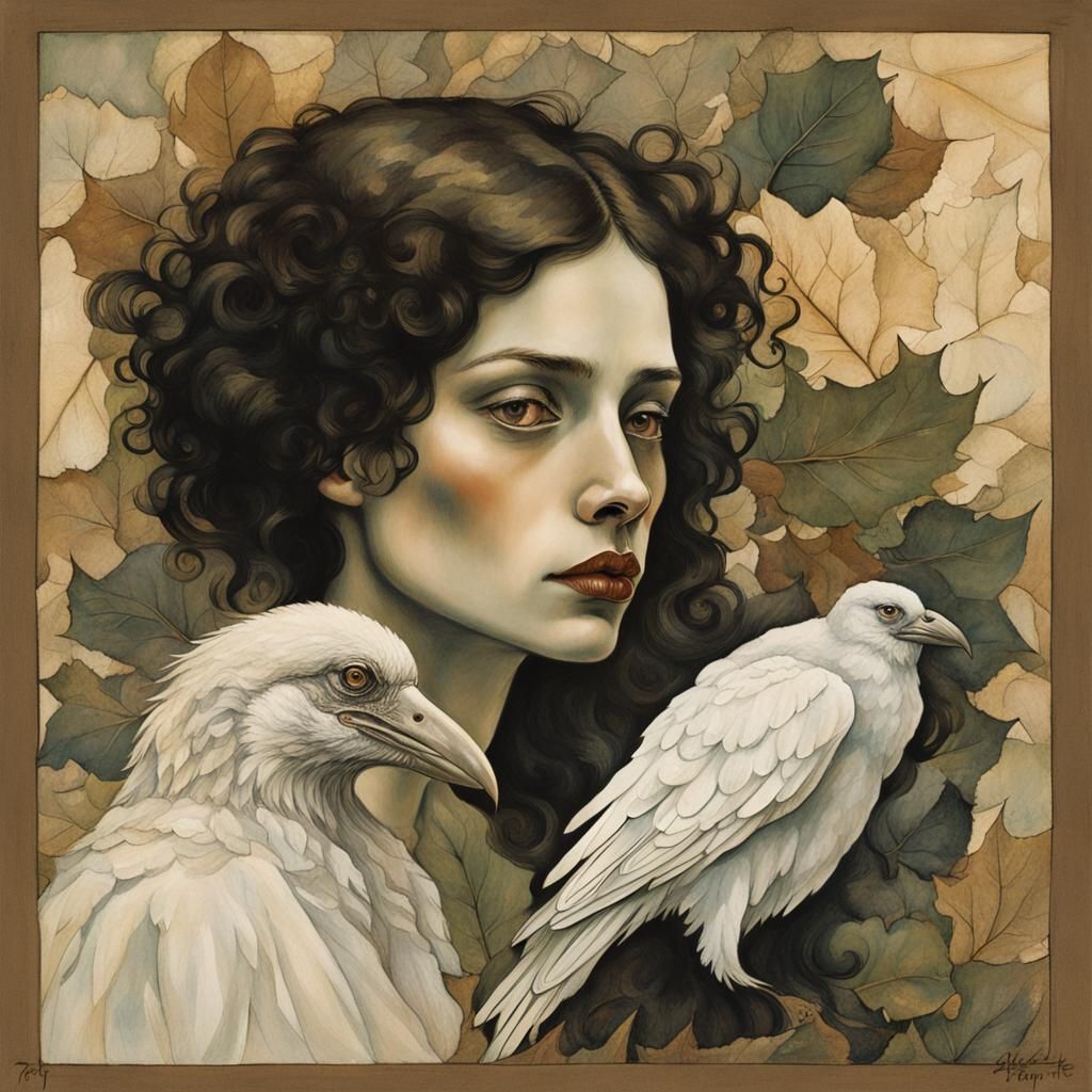 La mujer de los cuervos blancos