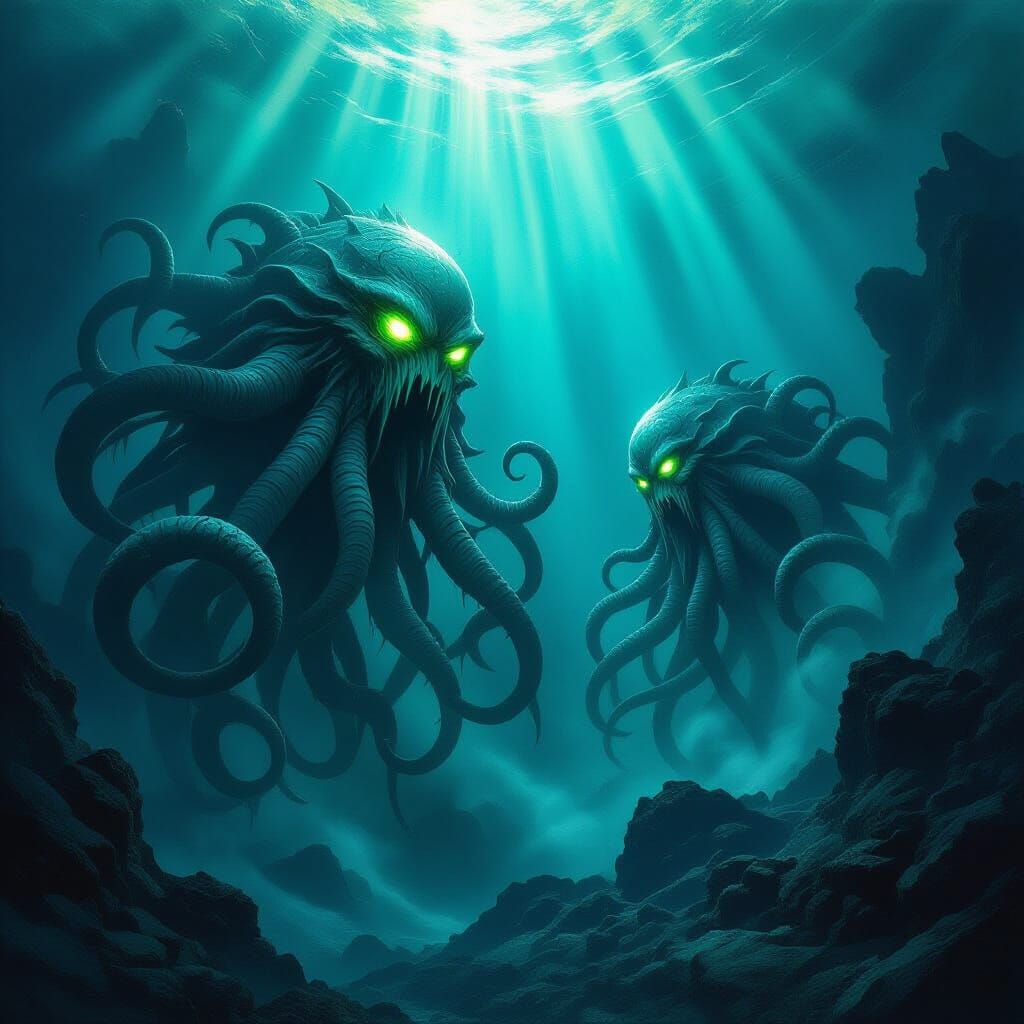Colossal Ocean Gods Emerge From Abyssal Depths