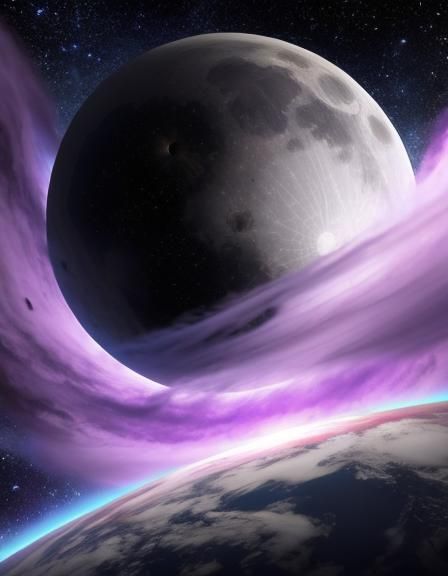 Abstract Nebulous Dreamscape