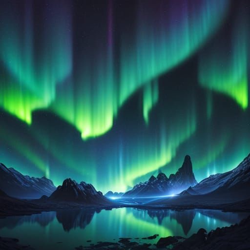 Futuristic Nanites Scan with Iridium Beams in 8K