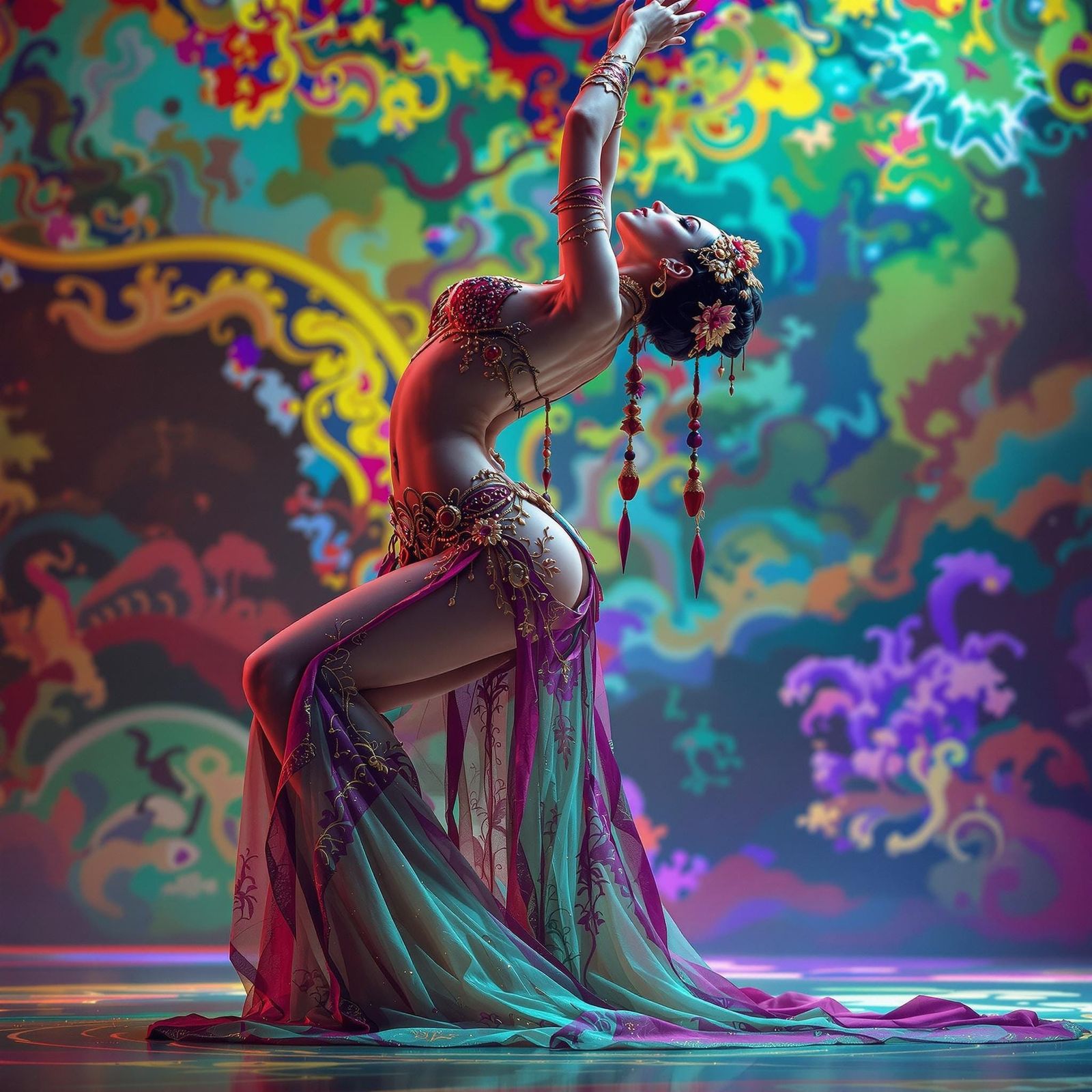 Tribal Fusion -  the beauty of form