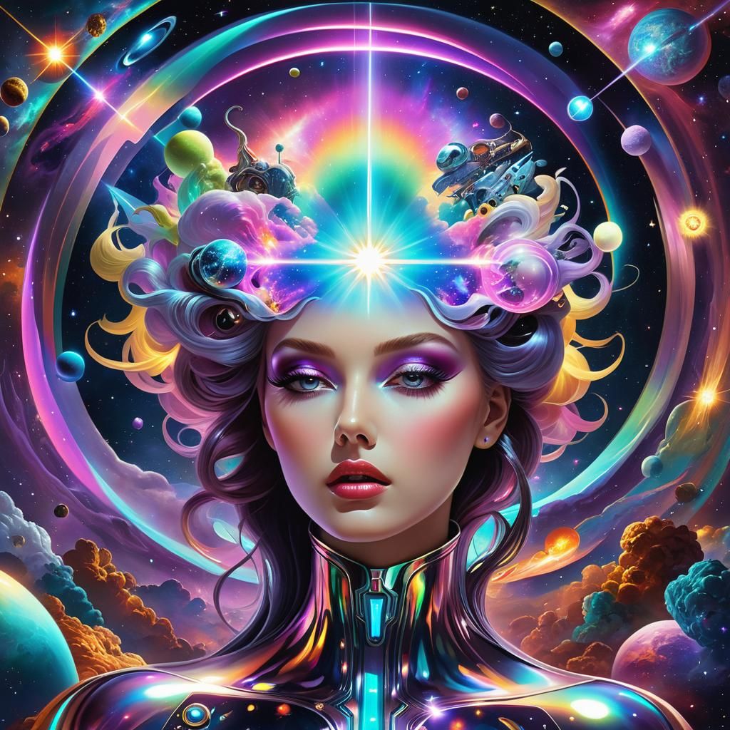 Holographic Galactic Maximalism: Divine Encephalopathy