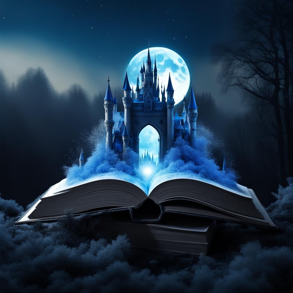 Magical Kingdom Emerges from Open Book