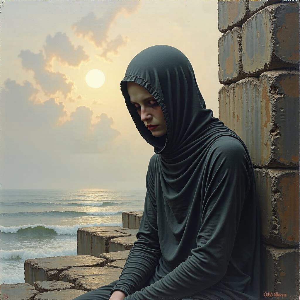 Grimdark Scene in the Style of Odd Nerdrum