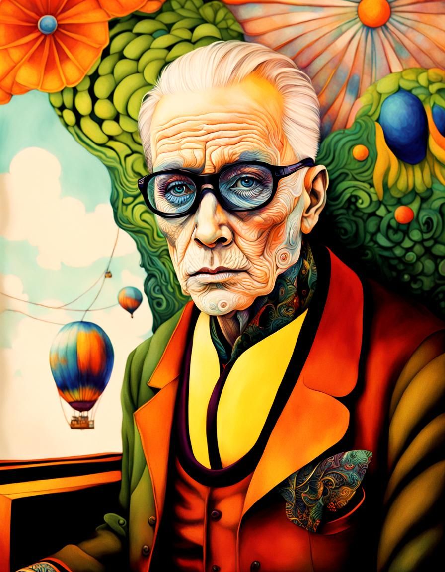 Surreal Hyperdetailed Illustration in Vibrant HDR