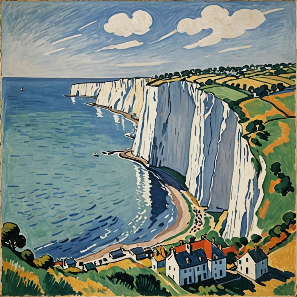 White Cliffs of Dover by Henri Matisse