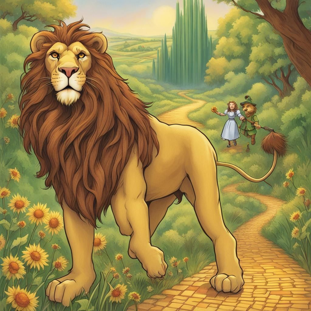 Cowardly Lion from Wizard of Oz
