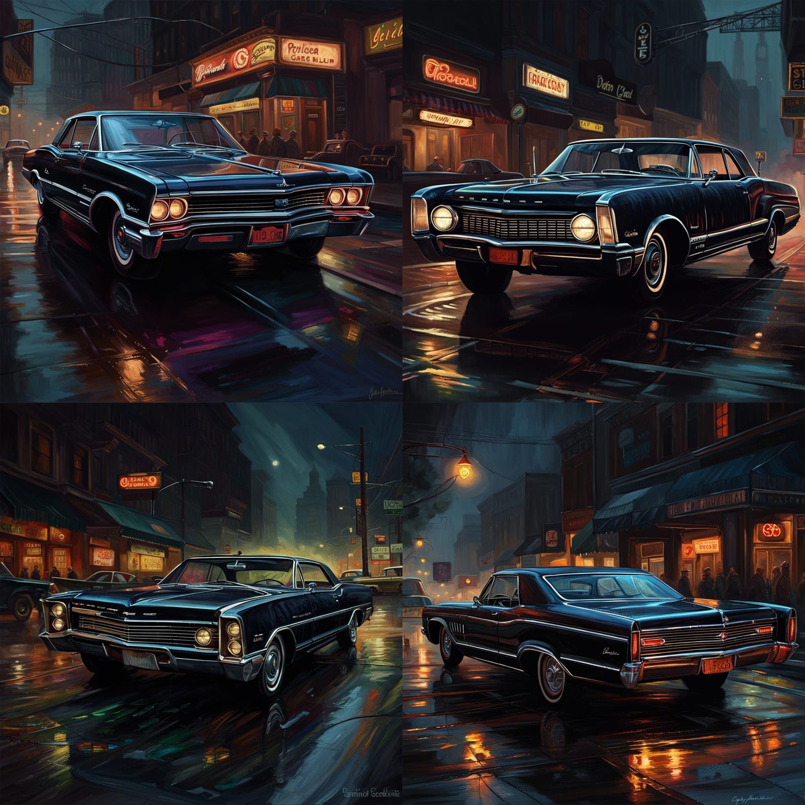 1965 Buick Wildcat in Neo Noir Cleveland