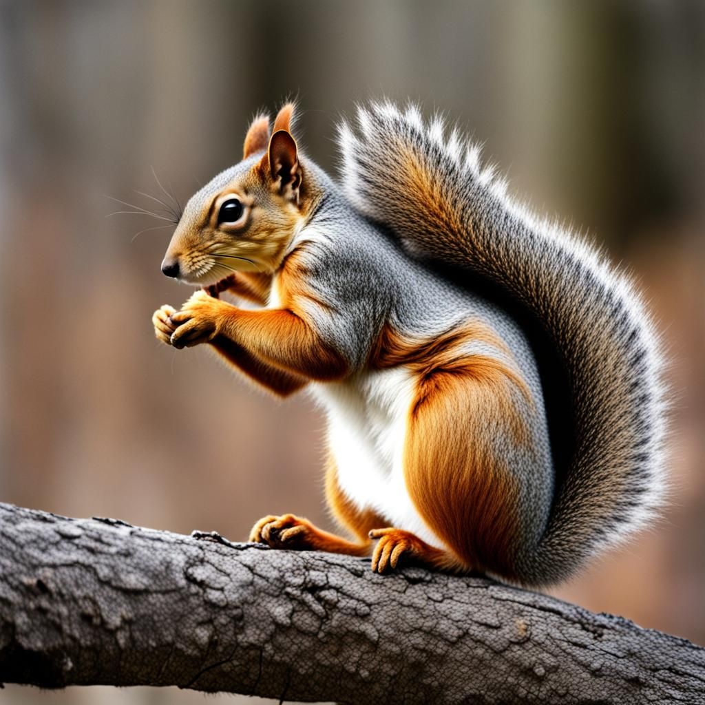 How do you get a squirrel's attention? Act like a nut.