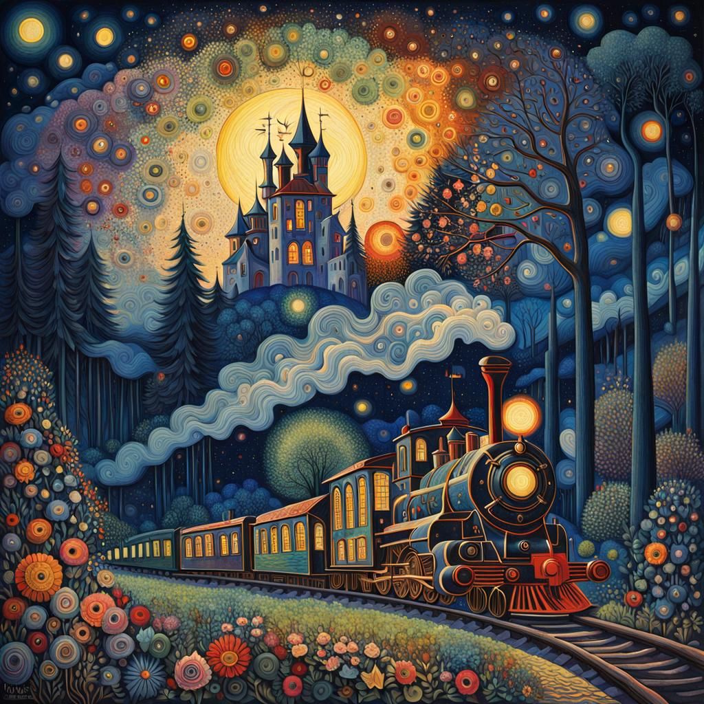 Train in the dark