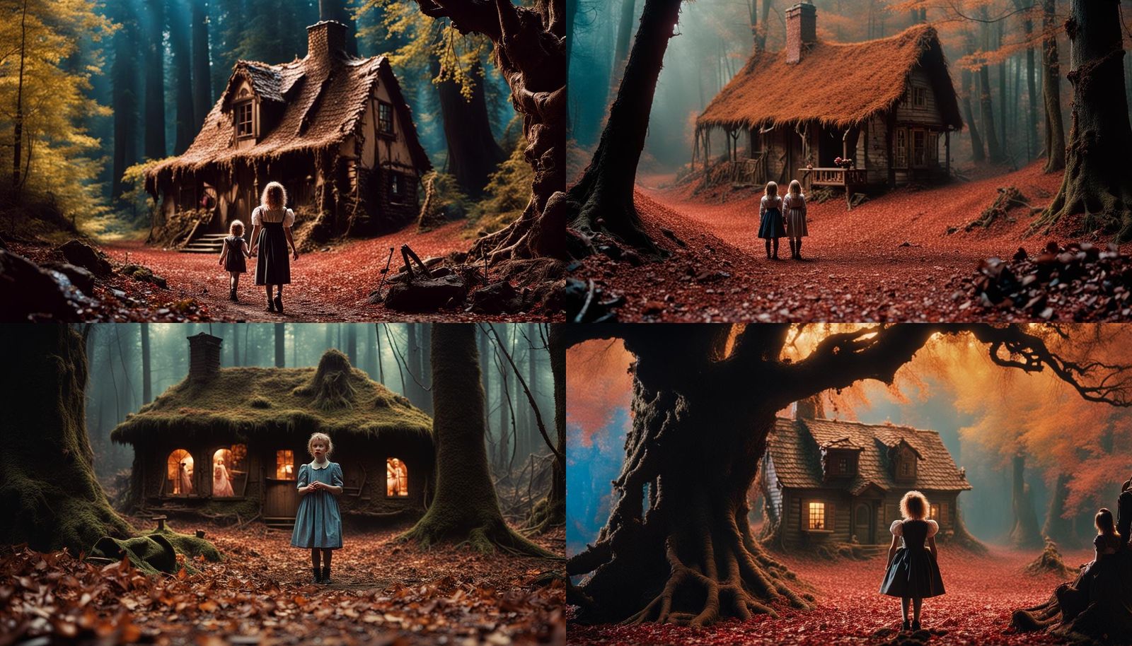 Hansel and Gretel: 80s Horror Movie Still
