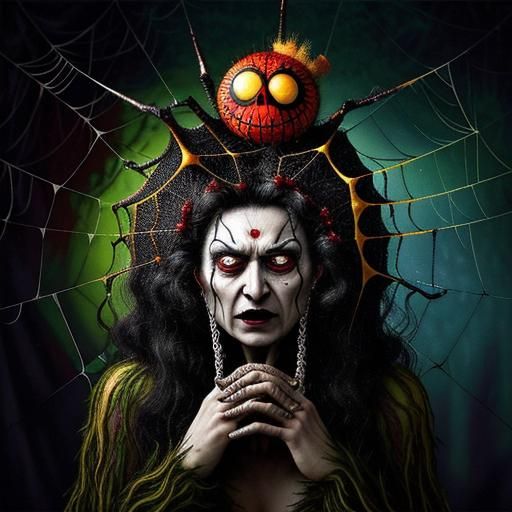 Pagan's Webbed Eyes: A Surrealist Vision of Despair