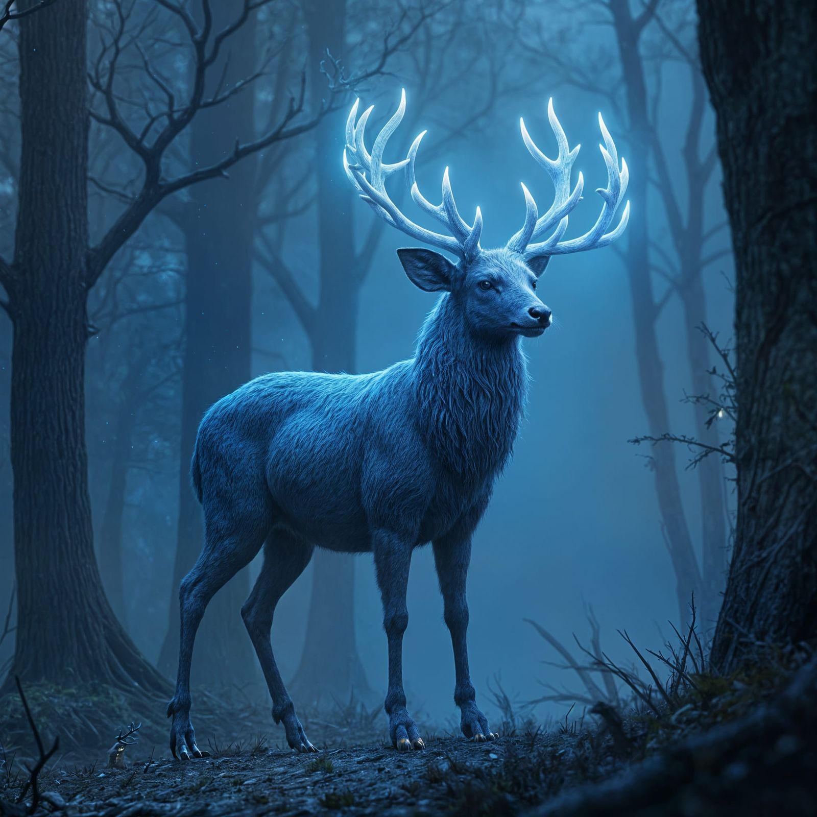 Lumenharts: Guiding Deer with Glowing Antlers