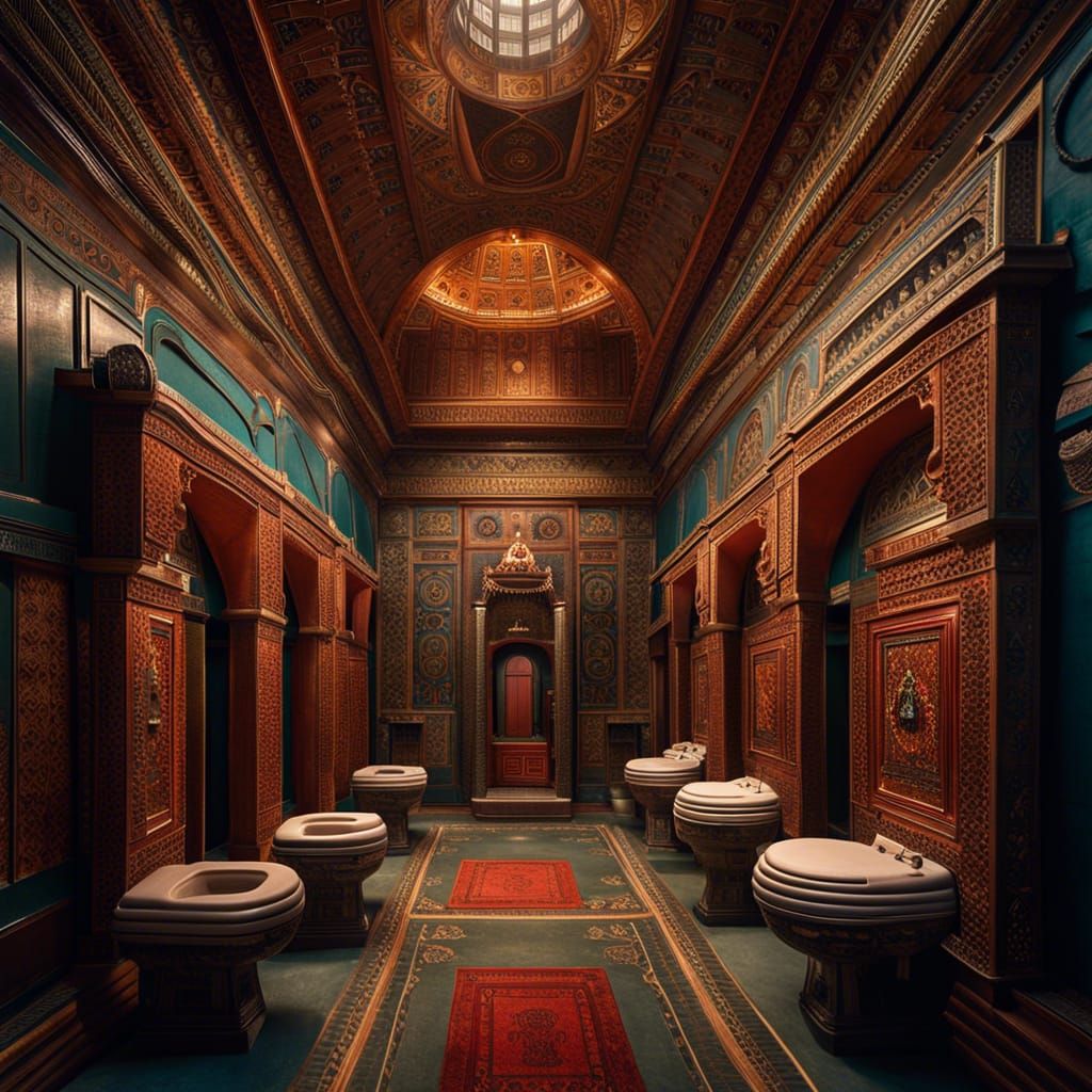 The Sulabh International Museum of Toilets: Digital Painting