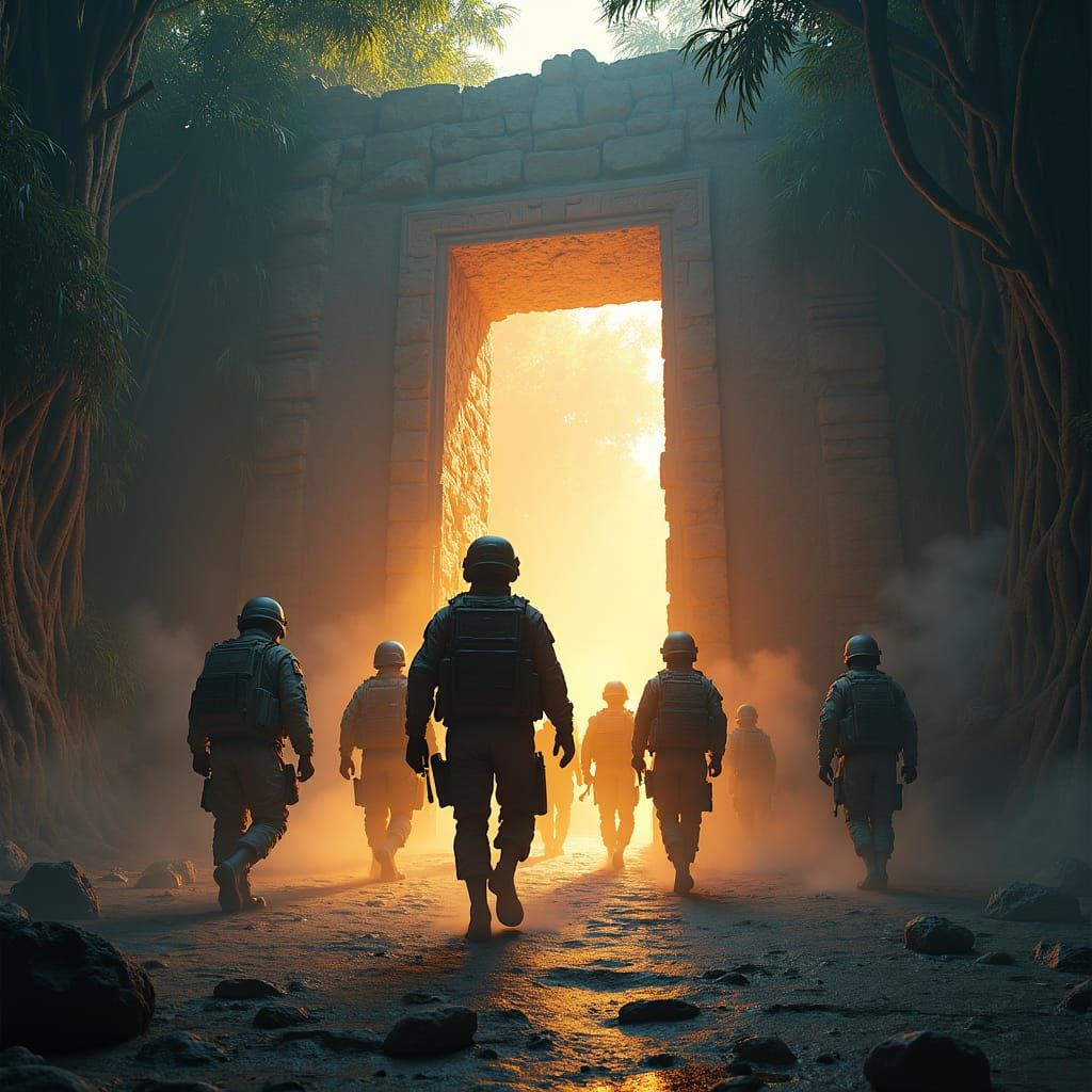 IDF Soldiers Rescue Hostages in Ancient Temple