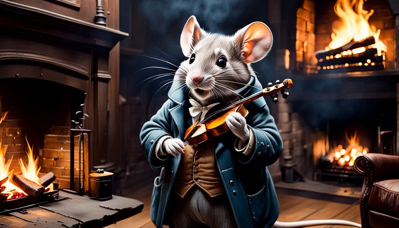 Mouse and violin 04