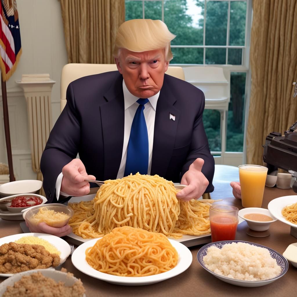 Donald Trump Stars in a Mukbang Video